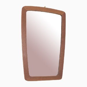 Small Danish Mirror with Teak Frame