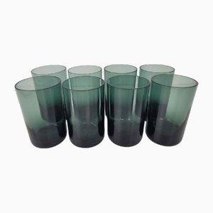 Tourmaline Drink Glasses by Wilhelm Wagenfeld for WMF, 1960s, Set of 8