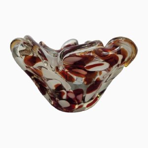 Large Italian Bowl in Murano Glass, 1970s