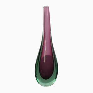Vase en Verre de Murano de Flavio Poli, Italie, 1960s