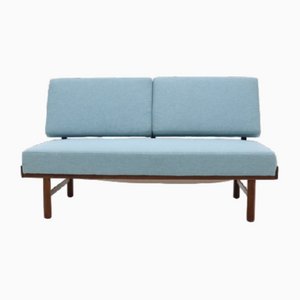 Scandinavian Extendable Daybed Sofa in Teak, 1960s