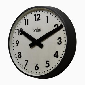 Brillié Industrial Clock, 1950s