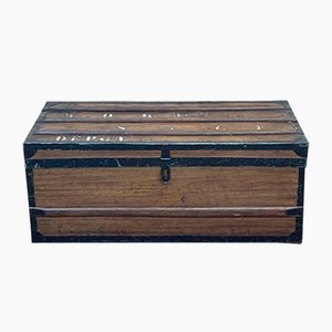 Early 20th Century Transport Chest in Amarante