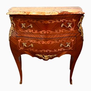 Louis XIV / Louis XV Style Mahogany Chest of Drawers, Early 20th Century