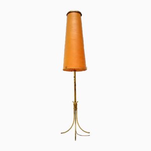 Vintage Brass Floor Lamp, 1960s