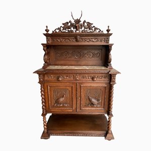 Louis XIII Hunting Cabinet, 1880s