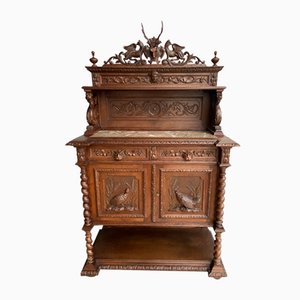 Mueble de caza Louis XIII, década de 1880