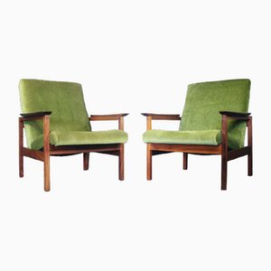 Vintage Kyoto Lounge Chairs by Guy Rogers for Heals, 1950s, Set of 2