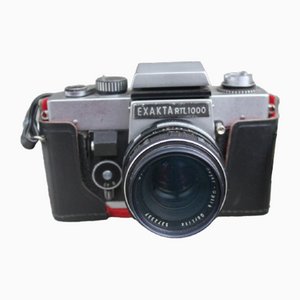 Exacta RTL 1000 Film Camera with Meyer Optik 1.8/50 Lens from Pentacon, GDR