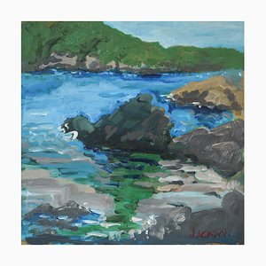 Jackson, Fosca, Costa Brava, A Rocky Bay, 2010, Oil on Board