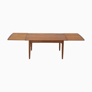 Vintage Danish Extendable Dining Table by Svend Aage Madsen for K. Knudsen & Son