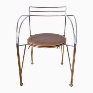 Sedia Lune Dargent di Pascal Mourgue per Fermob, Francia, anni '80