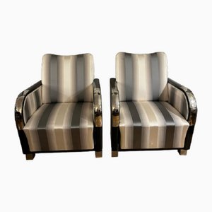 Art Deco Chairs, 1920, Set of 2
