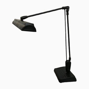 Black Desk Lamp with Swing Arm, 1960s