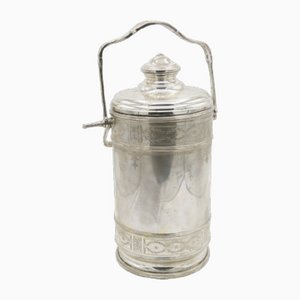 Sterling Silver Thermos from Cartier, 1890s