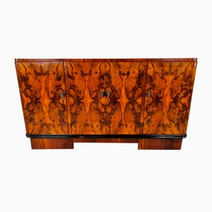 Art Deco Hall Sideboard in Briarwood, 1940s