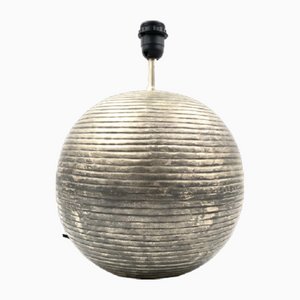 Lámpara de mesa con base esférica, años 70