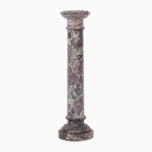 Mid-Century French Red Marble Column, 1950s