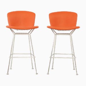 Vintage Bar Stools by Harry Bertoia for Knoll, 2000s, Set of 2