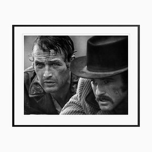 Butch Cassidy and the Sundance Kid, 1969/2022, Schwarzweißer Archivdruck