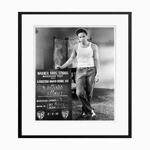 Test del guardaroba Brando, 1951 / 2022, stampa a pigmenti in bianco e nero