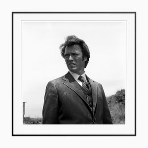 Stampa a pigmenti in bianco e nero, Dirty Harry, 1971 / 2022