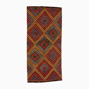 Alfombra Kilim turca vintage grande