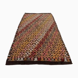 Grand Tapis Kilim Vintage, Turquie