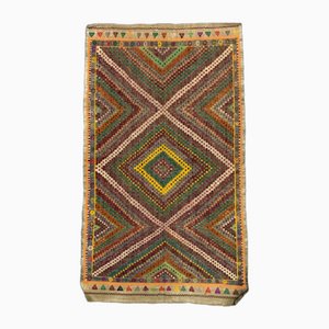 Alfombra Kilim turca vintage grande