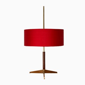 Schweizer Mid-Century Dreibein Tischlampe von SUB, 1960er