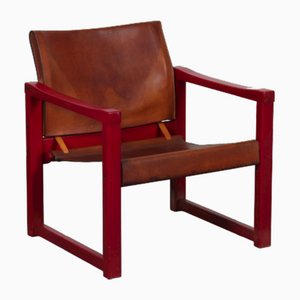 Diana Armchair in Leather by Mobring for Ikea, 1970s