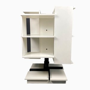 Librería giratoria modelo Centro de Claudio Salocchi para Sormani, Italia, años 60-70
