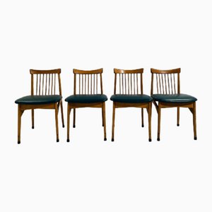 Dining Chairs, Italy, 1960s, Set of 4