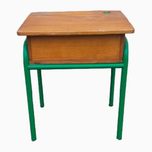 School Desk in Steel and Wood, 1950s