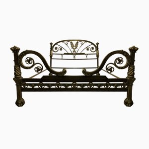 Royal Brass Bed from Castle Property, 1900s