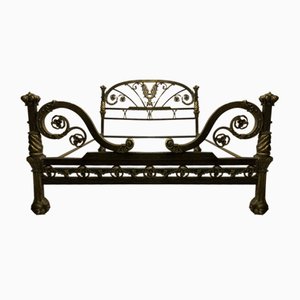 Royal Brass Bed from Castle Property, 1900s