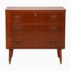 Vintage Chestnut Chest of Drawers in Mahogany, 1960s