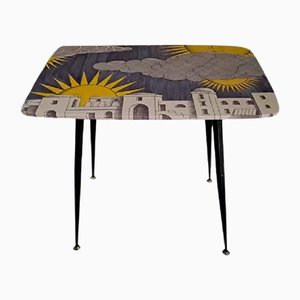 Table Basse Style Fornasetti Mid-Century, 1950s