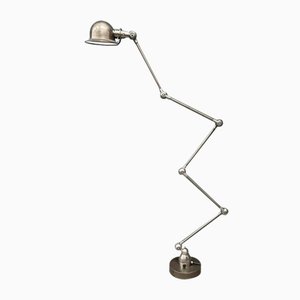 Polished 5-Arm Floor Lamp on Heavy Cast Iron Base from Jieldé, 1950s