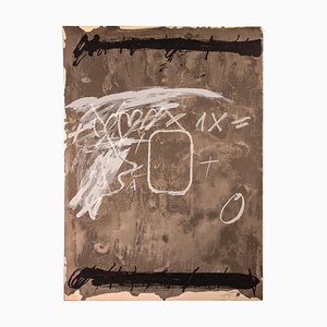 Antoni Tàpies, Sans titre, Lithographie, 1974