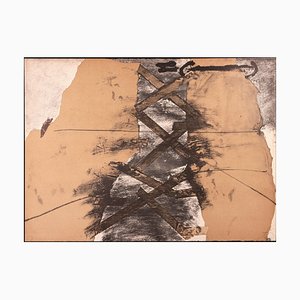 Antoni Tàpies, Sin título, Litografía, 1974