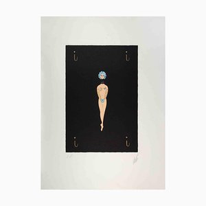 Erté, Letter I, 1976, Lithograph and Screen Print