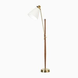 Moderne skandinavische Stehlampe von Hans Bergström, 1950er