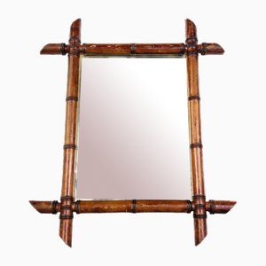 Faux Bamboo Mirror, 1890s