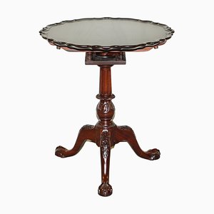 Georgian Style Hardwood Tilt Top Tripod Table