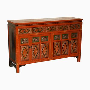 Vintage Chinese Lacquered Sideboard