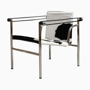 Chaise LC1 par Le Corbusier pour Cassina