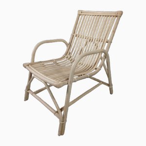 Rattan Sessel, 1960er