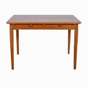 Ausziehbarer dänischer Mid-Century Esstisch aus Teak, 1960er