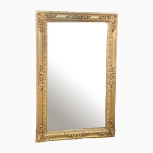 Specchio vittoriano in legno dorato, anni '20